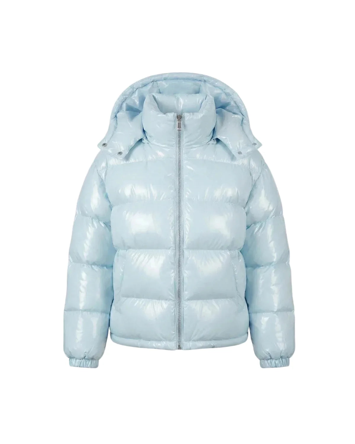 GLOSSY PUFFER JACKET