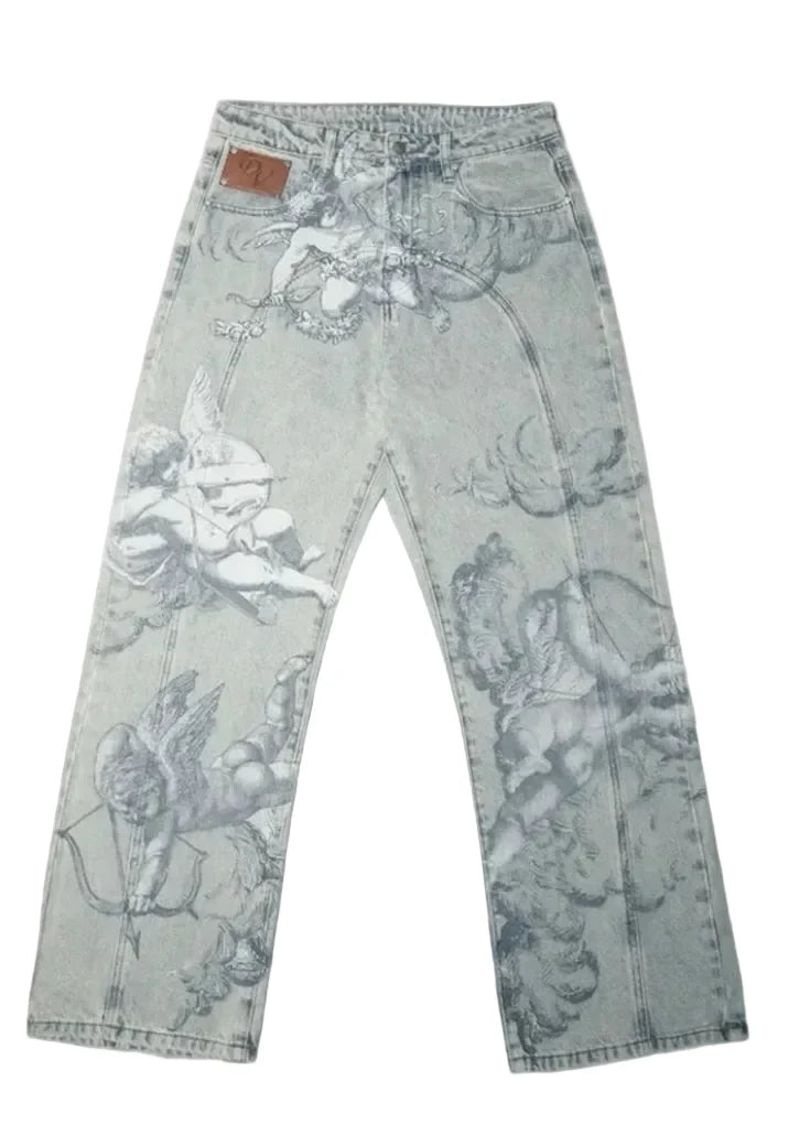 CUPID ANGEL Baggy Jeans