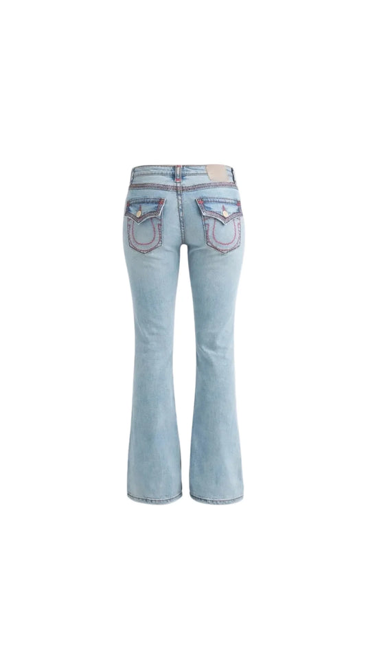 HIGH-RISE JEANS LIGHT WASH