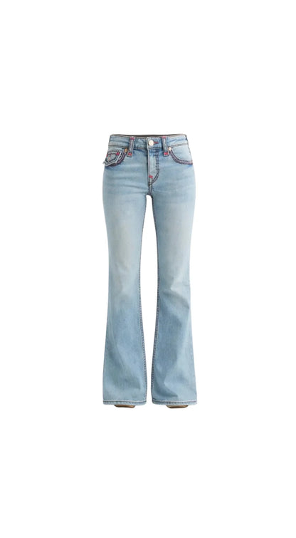 HIGH-RISE JEANS LIGHT WASH