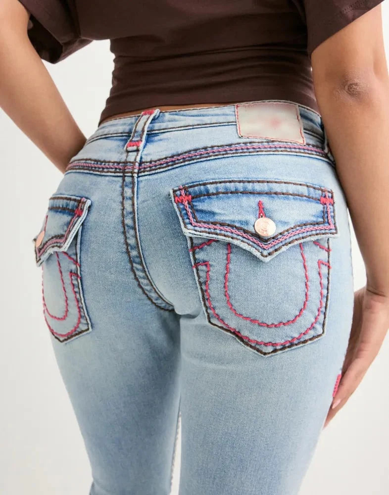 HIGH-RISE JEANS LIGHT WASH