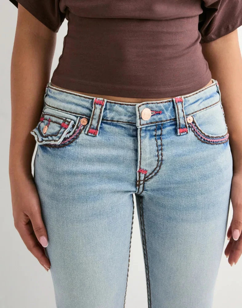 HIGH-RISE JEANS LIGHT WASH