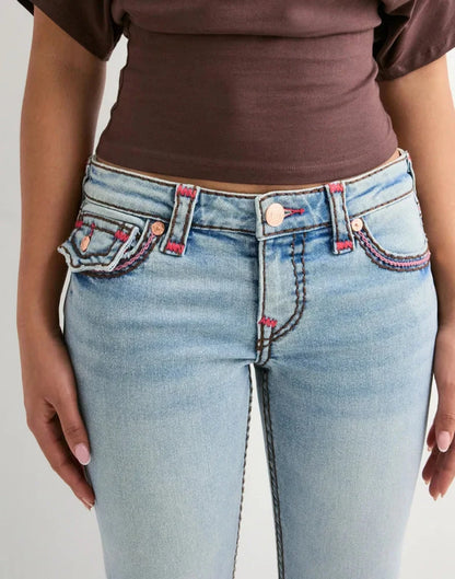 HIGH-RISE JEANS LIGHT WASH