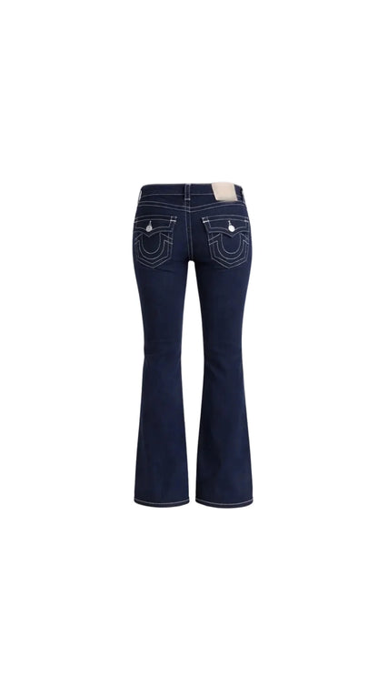 DARK INDIGO BOOTCUT JEANS
