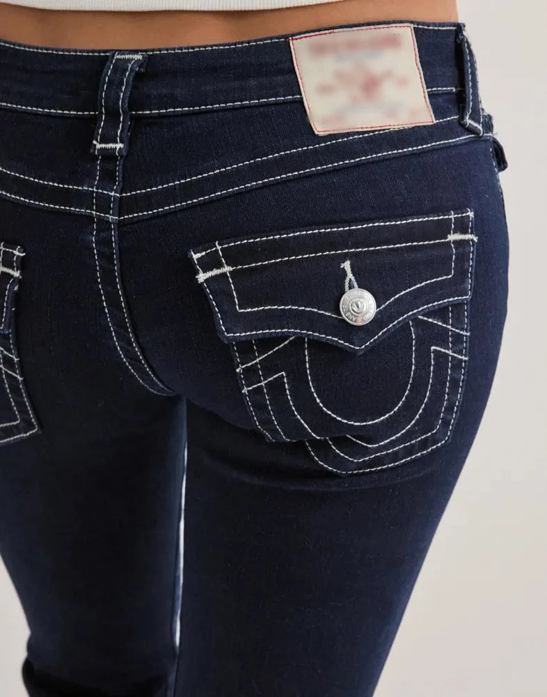 DARK INDIGO BOOTCUT JEANS