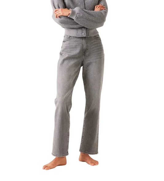 GREY STRAIGHT JEANS